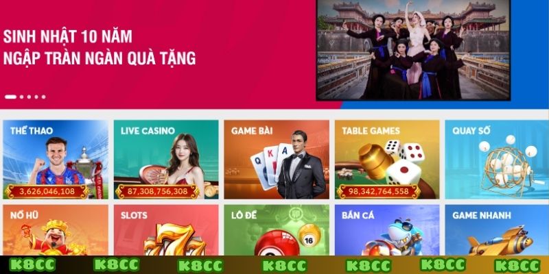 Cách tìm link vào K8CC đảm bảo tính minh bạch